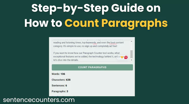 Step-by-Step Guide on How to Count Paragraphs