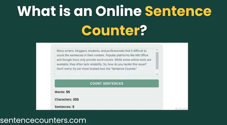 What is an Online Sentence Counter